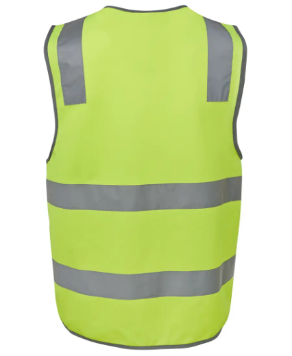 Picture of JB's Wear, HV (D+N) Safety Vest (SECURITY) - Lime Size L