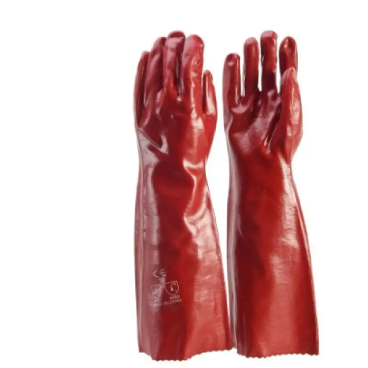 Picture of Frontier PVC 27cm Glove Red Size L (12 pr)