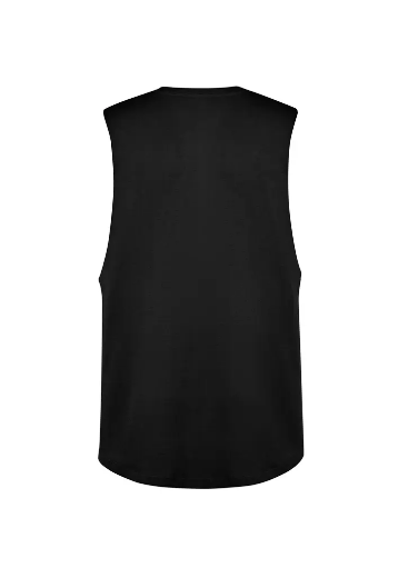 Picture of Syzmik Mens Streetworx Sleeveless Tee- Navy Size 2XL