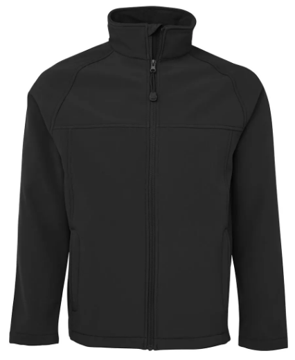 Picture of JB's Wear, Kids and Adults Layer (Softshell) Jacket- Black Size 8/9XL